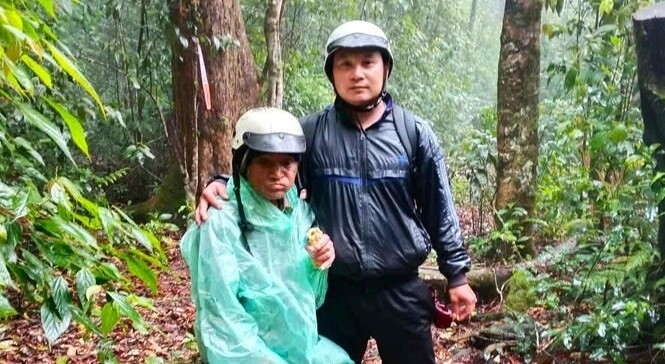 Tìm được cụ ông 78 tuổi sau 6 ngày lạc trong rừng sâu ở Lâm Đồng